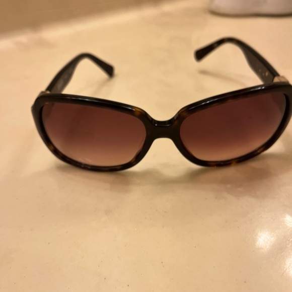 Coach Tortoise Shell Sunglasses - Picture 2 of 16